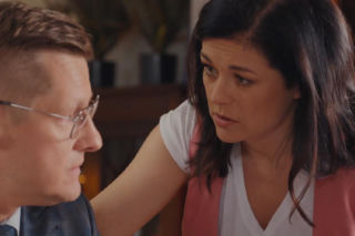 M jak miłość odc. 1892. Piotrek (Marcin Mroczek), Kinga (Katarzyna Cichopek)