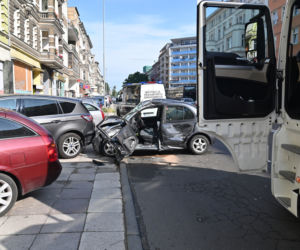 Szczecin: Wypadek na ulicy Wojska Polskiego