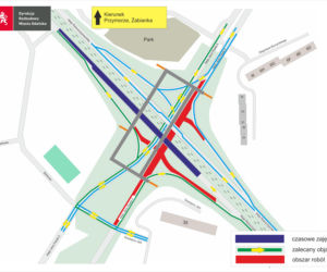 Rozbiórka kładki-giganta na gdańskiej Zaspie. Utrudnienia na skrzyżowaniu al. Rzeczpospolitej i al. Jana Pawła II