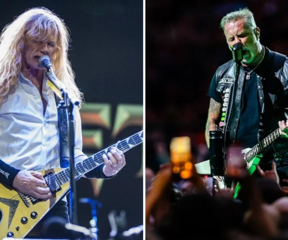 James Hetfield WSPIERAŁ Dave'a Mustaine'a po diagnozie nowotworu! Co lider Megadeth usłyszał od frontmana Metalliki?
