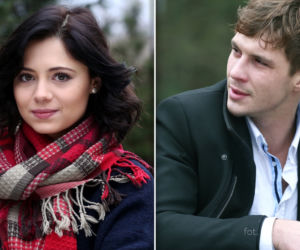M jak miłość odc. 1133. Iza Lewińska (Adriana Kalska), Marcin (Mikołaj Roznerski)