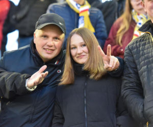 PRES Grupa Dewloperska Toruń - Abramczyk Polonia Bydgoszcz, zdjęcia kibiców i zawodników z pożegnania Adriana Miedzińskiego