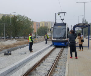 Tramwaje wróciły na górny taras Bydgoszczy! Czy na stałe? [WIDEO, ZDJĘCIA] 