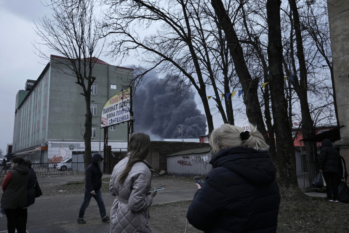 Ukraina.Eksplozje w Lwowie