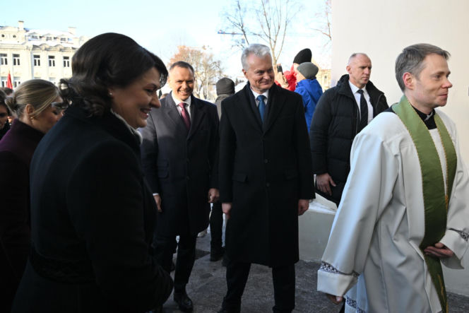 Prezydent RP Karol Nawrocki w Wilnie