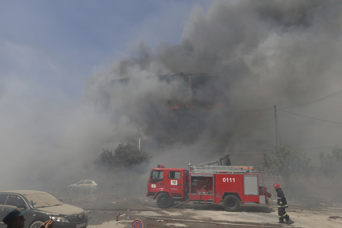 Armenia: Wybuch w centrum handlowym