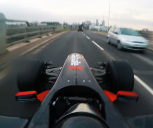 2011 Sauber C30 F1 na Gumball 3000