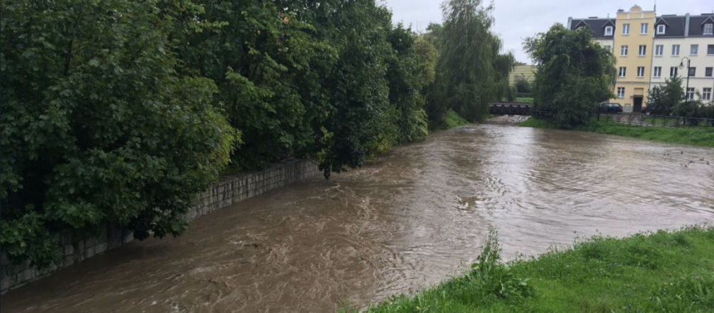 Elbląg - wprowadzono pogotowie przeciwpowodziowe