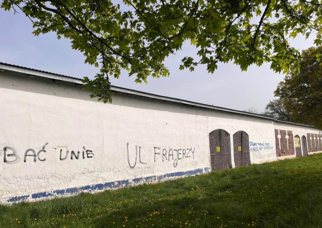 Graffiti w Garzynie 