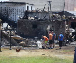 Góralska solidarność po pożarze w Nowej Białej II