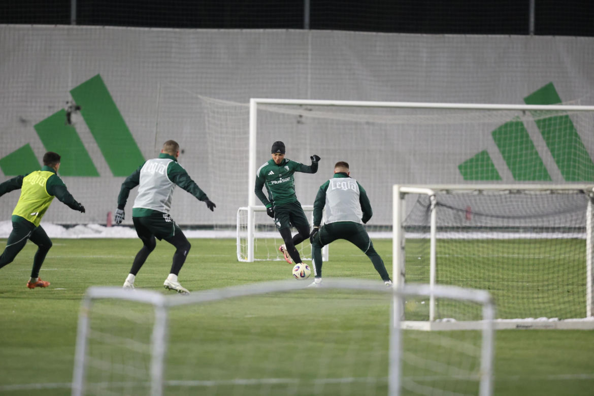 pierwszy trening Marka Papszuna w Legii