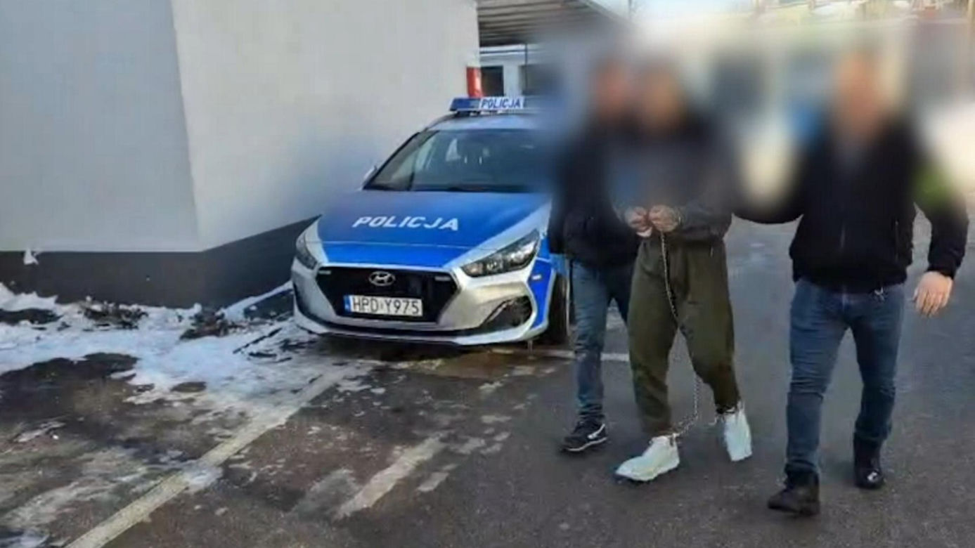 Łuków. 40-latek oszpecony, 16-latek ugodzony nożem. Policjanci zatrzymali poszukiwanego 28-latka [ZDJĘCIA