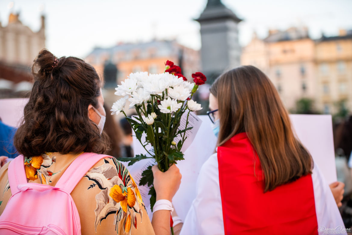 Kraków solidarny z Białorusią