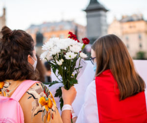 Kraków solidarny z Białorusią