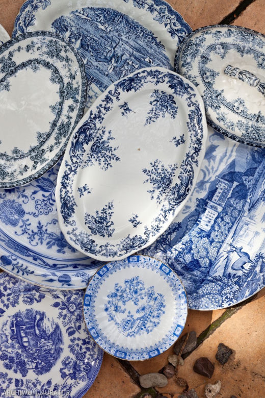 stylowa kuchnia porcelana półmiski