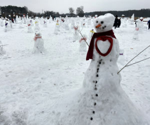 1000 bałwanków dla Bartusia. Akcja charytatywna w Korycinie