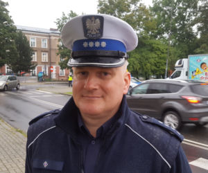 Policyjna akcja Bezpieczna droga do szkoły w Tarnowie