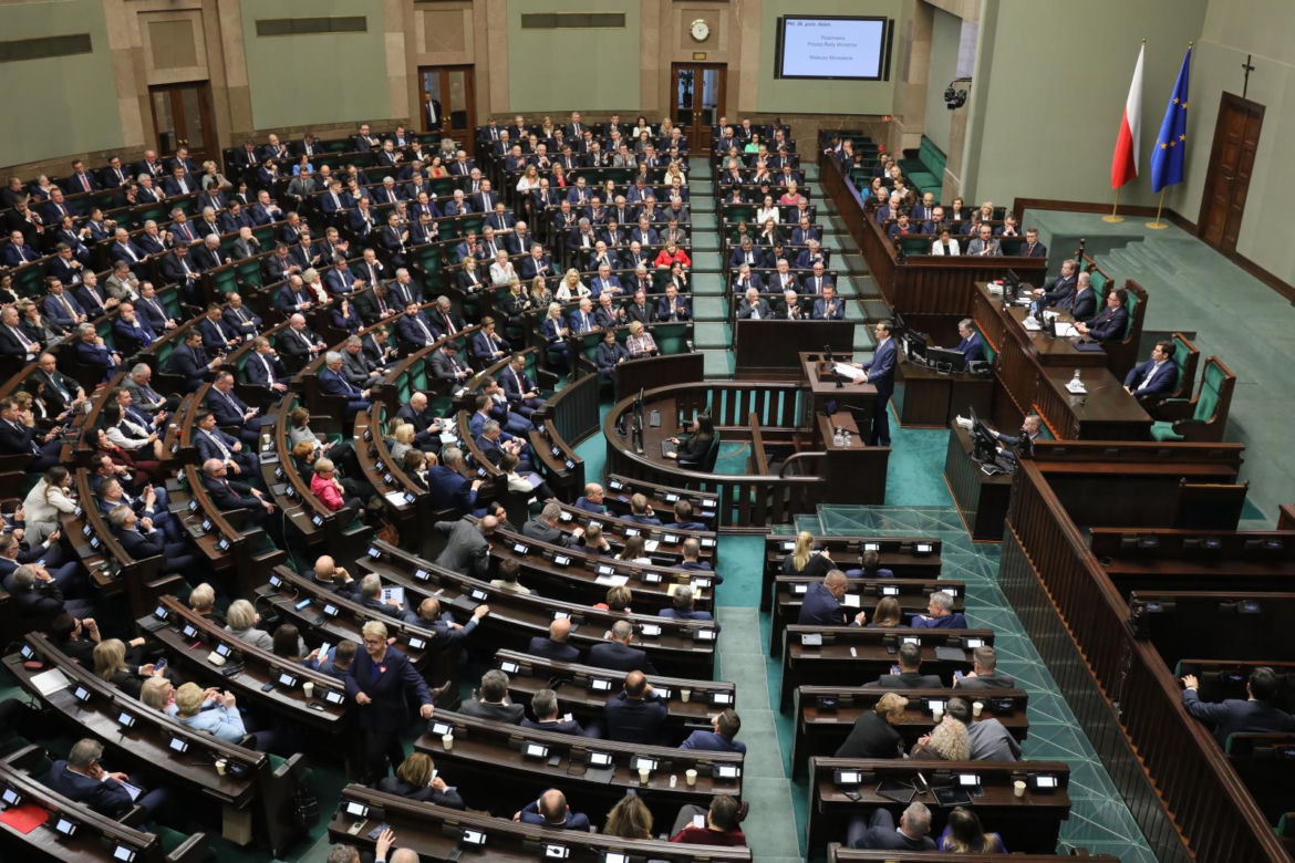 Expose premiera Mateusza Morawieckiego - posiedzenie Sejmu (11 grudnia)
