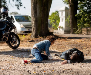 Na dobre i na złe, odcinek 725. Julka (Aleksandra Hamkało), Marcin Molenda (Filip Bobek)