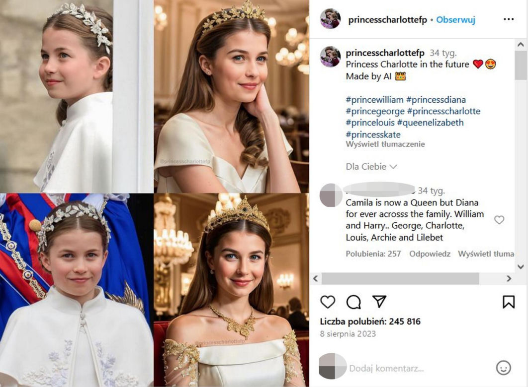 Tak będzie wyglądała córka księżnej Kate! Progresja wiekowa poraża