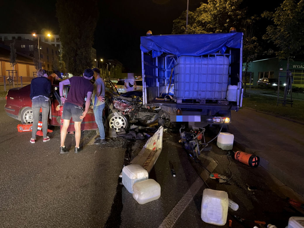 19-letni pijany Białorusin staranował ludzi. Jedna osoba nie żyje