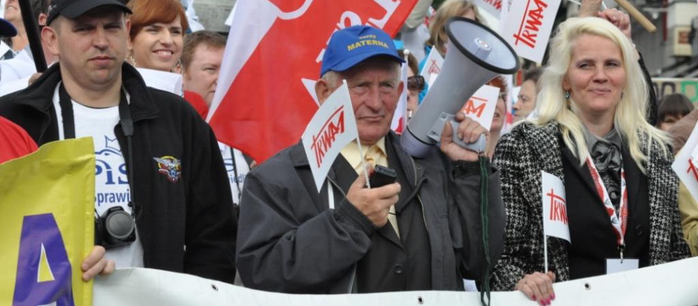 manifestacja pis telewizja trwam