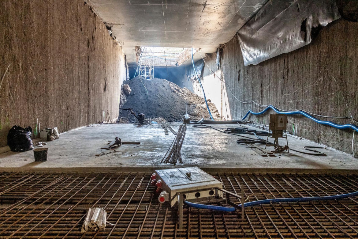 Tramwaj na Dworzec Zachodni coraz bliżej! Tunel pod Parkiem Pięciu Sióstr nabiera kształtów