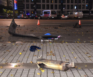 Wielka kraksa w centrum Warszawy