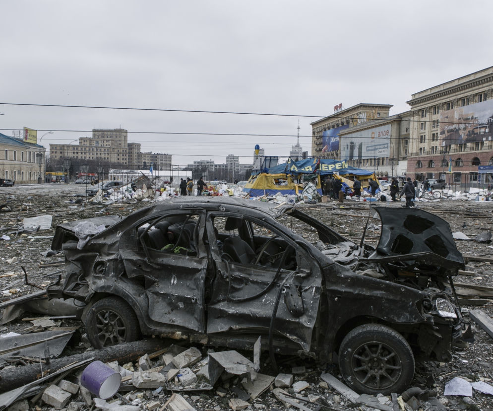Ukraina. Zniszczenia wojenne i ofiary wśród ludności cywilnej na Ukrainie