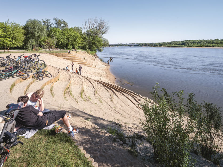 Plaża Romantyczna w warszawskim Wawrze