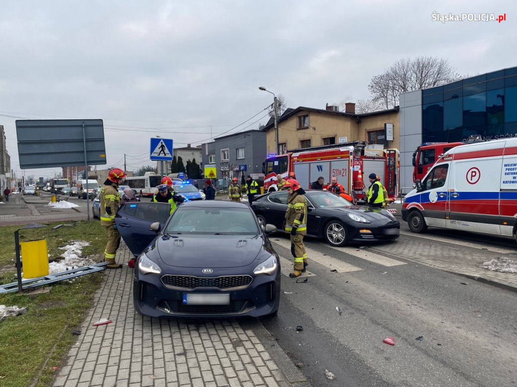 Policyjny pościg za Audi. Ucieczka obywatela Estonii zakończyła się w centrum Orzesza 