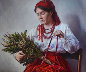 Pokazuje podkarpackie tradycje i obrzędy.  Agnieszka Ciura tworzy autopotrety i makatki [ZDJĘCIA]