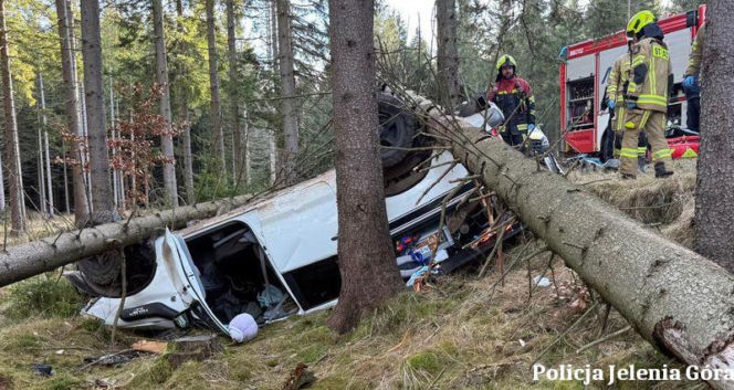 Wypadek pod Szklarską Porębą