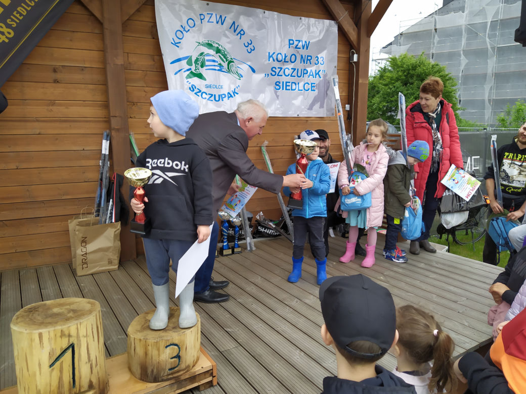 Fotorelacja z Pikniku Wędkarskiego z okazji Dnia Dziecka w Siedlcach i zawodów wędkarskich 29.05.2022