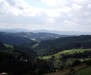 Niezwykła wieś w Beskidach na granicy trzech państw