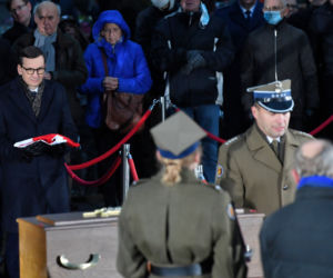 Uroczystości pogrzebowe Maurycego Mochnackiego  na Powązkach