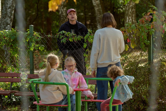 Na Wspólnej odc. 4133. Brygida (Maja Wolska), Klusek (Maciej Kobiela)
