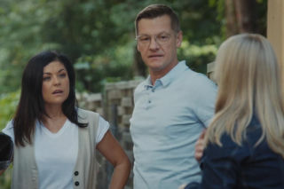 M jak miłość odc. 1901. Kinga (Katarzyna Cichopek), Piotrek (Marcin Mroczek), Lenka (Olga Cybińska)