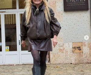 Tak nie wygląda przeciętna 69-latka! Olejnik zachwyca formą w mini