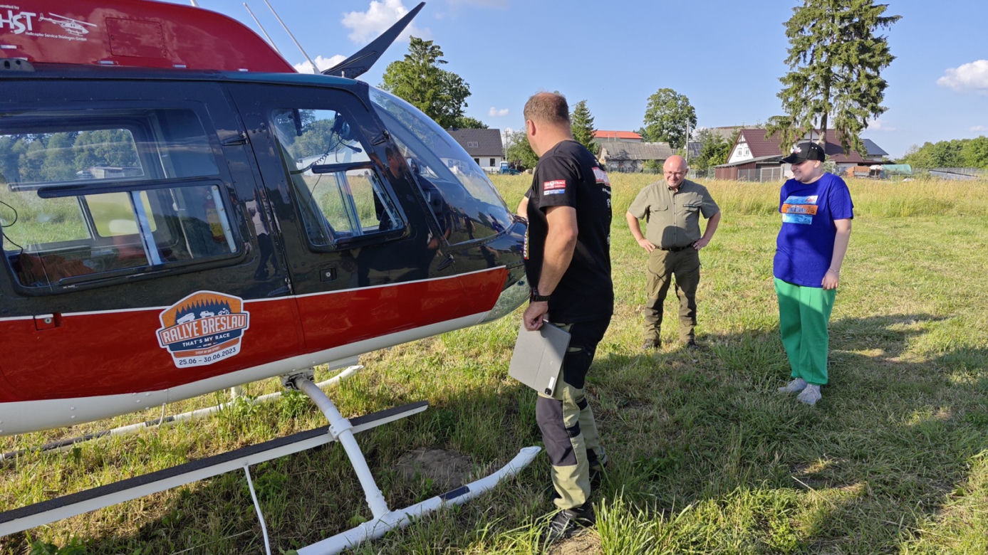 Lot helikopterem - akcja charytatywna 