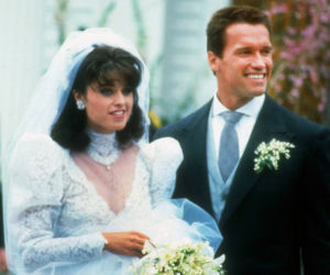 Maria Shriver and Arnold Schwarzenegger 