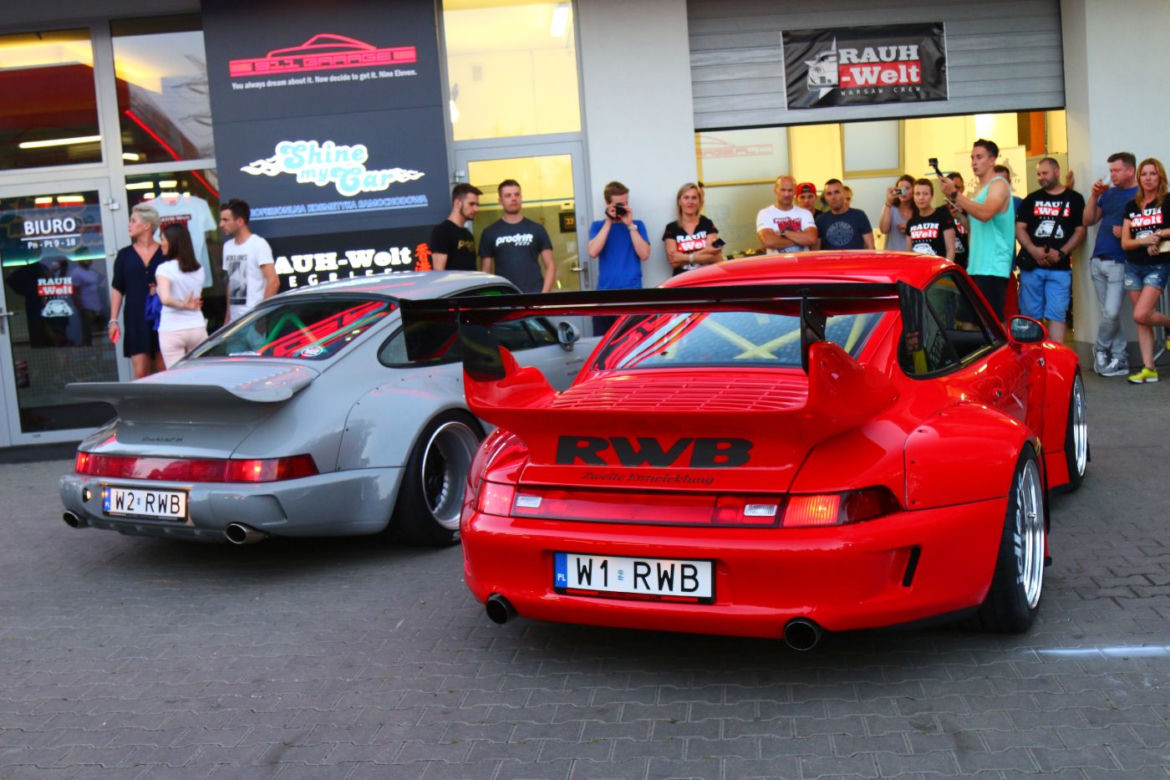 Akira Nakai San buduje Porsche 911 RWB