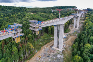 Budowa drogi S19 i najwyższej estakady w Polsce