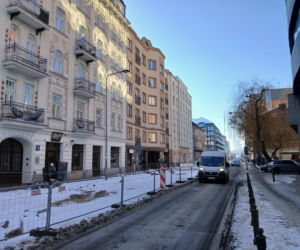 Przebudowa ul. Okrzei w Warszawie