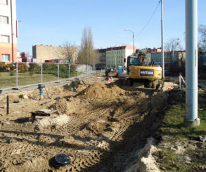 Przebudowa torowisk w Szczecinie
