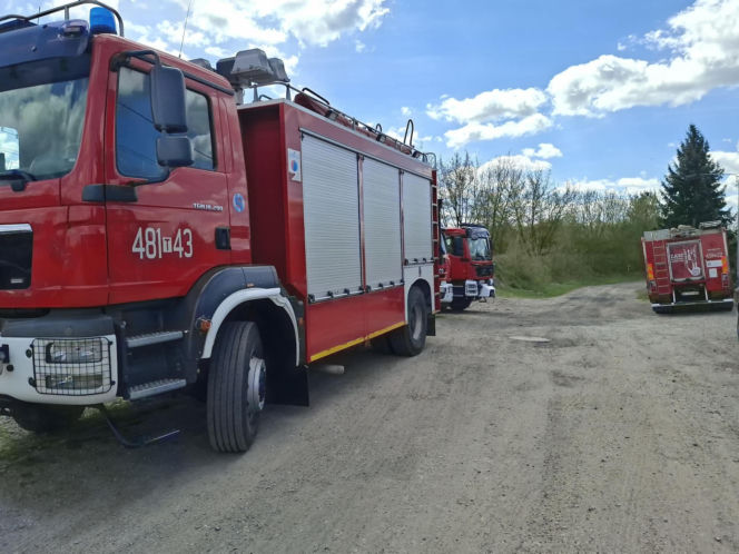 Nieznana substancja w rzece Kamiennej