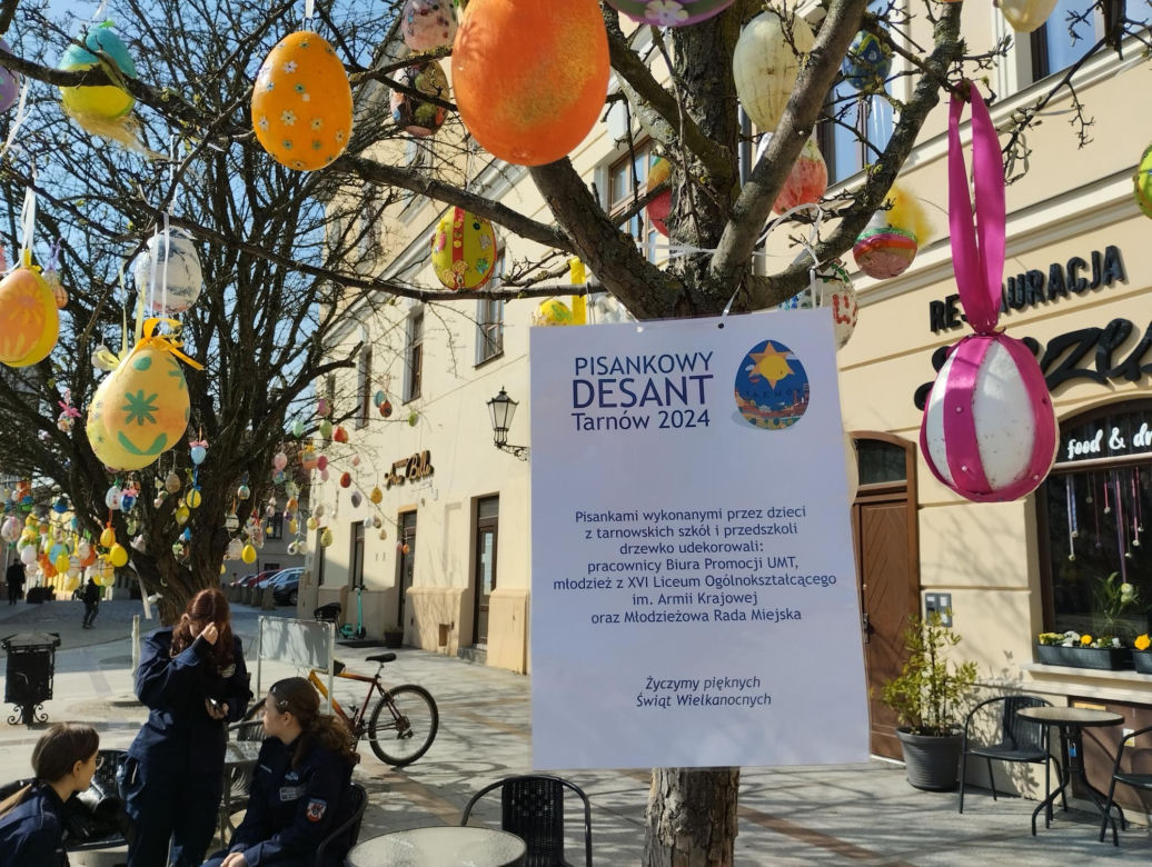 Pisankowy Desant 2024. Tarnów zamienił się w wielkanocną stolicę Polski! 