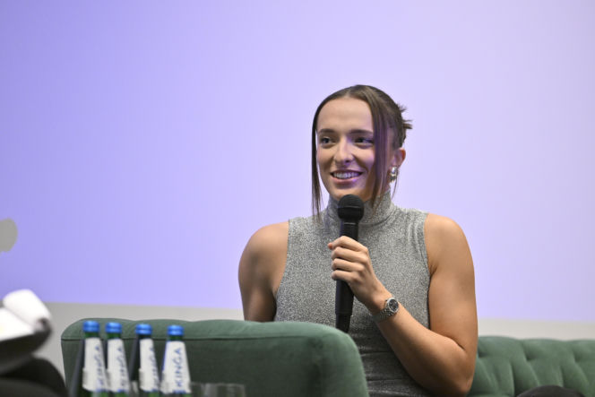 Iga Świątek rozdała stypendia