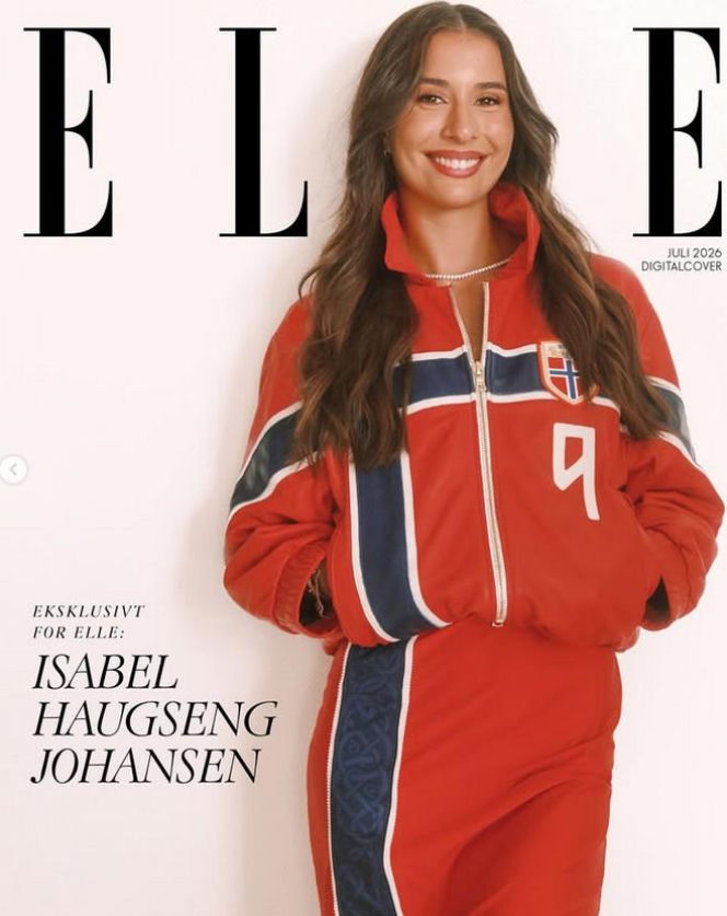 Erling Haaland i jego dziewczyna Isabel Haugseng Johansen