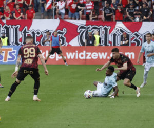 Widzew Łódź - Piast Gliwice: Zdjęcia kibiców i zawodników z meczu 34. kolejki PKO BP Ekstraklasy